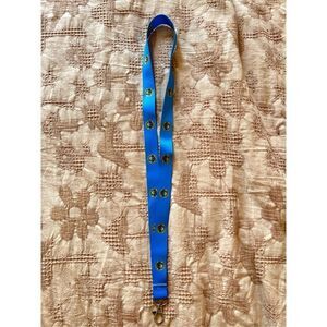 Official Guns N’ Roses Label Promo Lanyard Blue New and never Used slash axl